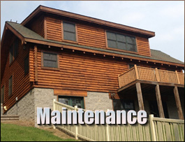 South Mills, North Carolina Log Home Maintenance